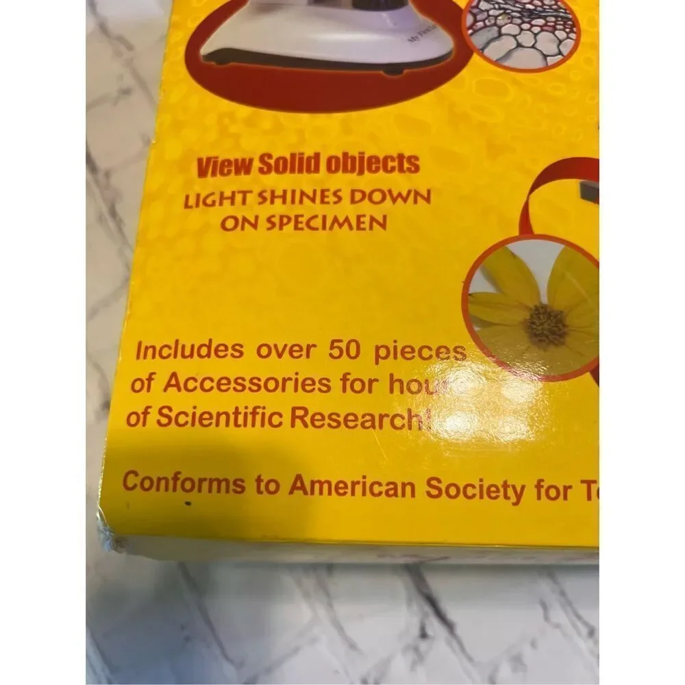 My First Lab Duo-Scope Kids Microscope Model MFL-06 Science Learning Homeschool